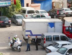 Aranan Araç Otoparkta Bulundu