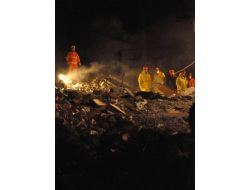 Deprem Bölgesinde Enkaz Yığınları