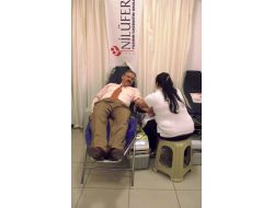 Nilüferliler Van’a Kan Bağışı Yaptı