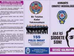 Osmaniye'de Aile İçi Şiddetin Önlenmesi Konulu Seminer Verildi