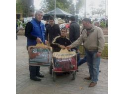 Engelli Baloncunun Depremzedelere Yardım Çabası