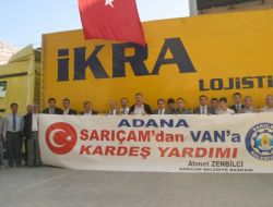 Sarıçam'dan Van'a Kardeşlik Yardımı