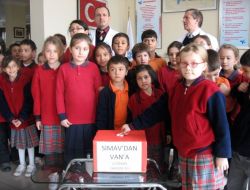 Simav’dan Van'a Yardım Kampanyası