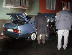 Park Halindeki Otomobil Yandı