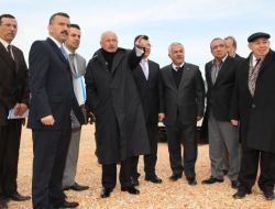 Vali Yüksel, Hayvancılık İhtisas Organize Sanayi Bölgesi'nde İncelemeler Yaptı