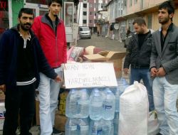 Göleli Vatandaşlar Van'a Yardım Eli Uzattı