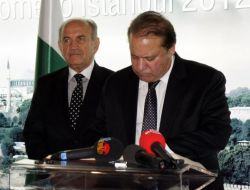 Eski Pakistan Başbakanı Navaz Şerif Topbaş'ı Ziyaret Etti