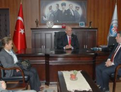 Uzman Yardımcıları Gülüç Belediye Başkanını Ziyaret Etti