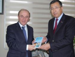 Kazakistan ve Mısır Büyükelçileri Erzurum'da