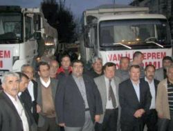 Suluova’dan 4 Kamyon Yardım Malzemesi Deprem Bölgesine Hareket Etti