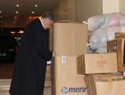 Sürmene Belediyesi'nden Depremzedelere Yardım Eli