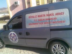 Esnaftan Gelendost Devlet Hastanesi'ne Diyaliz Servis Aracı