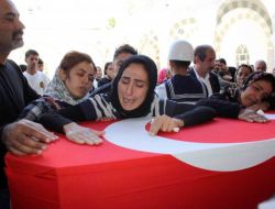 Depremde Hayatını Kaybeden Uzman Çavuşun Cenaze Töreni