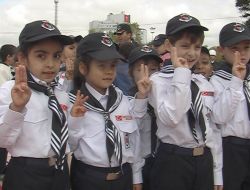 Taksim'de Cumhuriyet Kutlaması