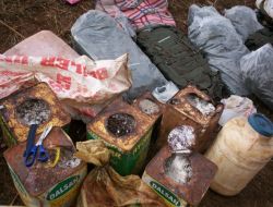 Bingöl'de 320 Kilogram Patlayıcı Madde