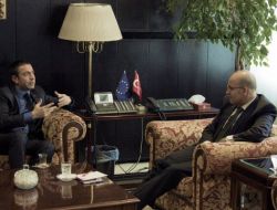 Ankaralı Genç İşadamlarından Maliye Bakanı Şimşek'e Ziyaret