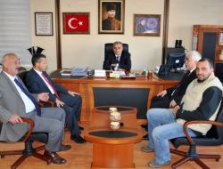 Chp'li Meclis Üyeleri Türk Metel Sendikası Ereğli Şubesi'ni Ziyaret Etti