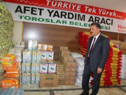 Toroslar Belediyesi’nin Van İçin Topladığı Yardımlar Yola Çıktı