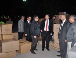 Malatya Belediyesi Deprem Bölgesine Bir Tır Dolusu Yardım Gönderdi