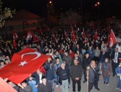 Ereğli’ De Bin Kişilik Grup Cumhuriyet Yürüyüşü Gerçekleştirdi