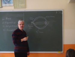 Öğrenciler Göz İle İlgili Dersi Göz Doktorundan Dinledi