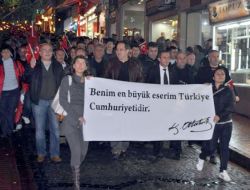 Giresun'da Fener Alayı