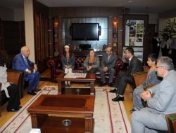 Başkan Yaşar, Görme Engelli Çocuklarla Buluştu