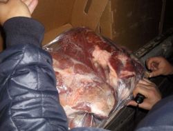 Yüksekova'da 8 Ton Kaçak Et Ele Geçirildi