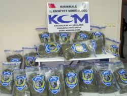 Kırıkkale'de 106.5 Kilo Esrar