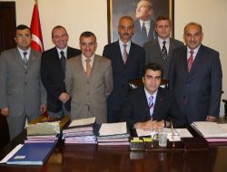 Fasiad Yönetim Kurulundan Vali Düzgün'e Hoşgeldin Ziyareti