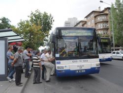 Başkent'te Bayramda Otobüsler Ücretsiz