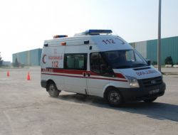 Ambulans Şoförleri Rallicileri Aratmadı