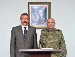 Orgeneral Kalyoncu, Vali Cerrah’ı Ziyaret Etti
