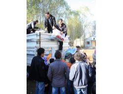 Canik Belediyesi'nin Yardımları Depremzedelere Ulaştı