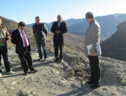 Vali Mayda, Ceviz Bahçesinde İncelemelerde Bulundu