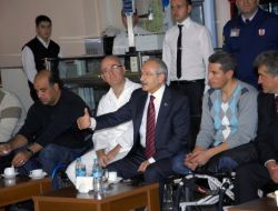 Kılıçdaroğlu, Tsk Rehabilitasyon Merkezi'nde Gazilerle Bayramlaştı