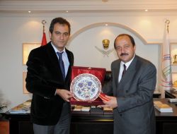 Orman Bölge Müdürü’nden Rektör'e Veda Ziyareti