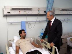 Kılıçdaroğlu Gazilerle Bayramlaştı