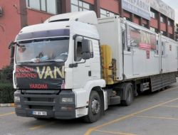 Beyoğlu Belediyesi, İlk Prefabrikleri Deprem Bölgesine Gönderdi