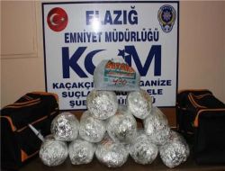 Elazığ'da 11 Kilo Esrar Ele Geçirildi!