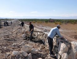 Malatya Kuzey Kuşak Yolu'nda Çalışmalar Sürüyor