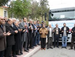 Şereflikoç​hisar'da Deprem Konvoyu Yola Çıktı