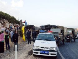 Askeri Araç Devdildi: 2 Yaralı