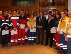 Vali Recep Kızılcık, Umke Ekibini Kabul Etti