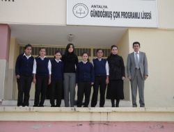 Gündoğmuş Çok Programlı Lisesi Öğrencileri, Depremzedelere 550 Lira Gönderdi