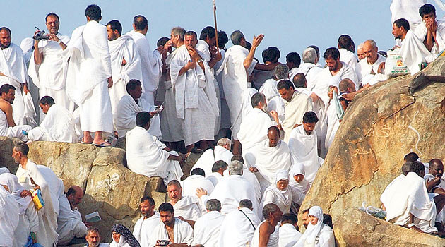 Mahşer provasında dua ve gözyaşı seli