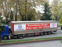 Ereğli’ De Toplanan Yardımlar Yola Çıktı