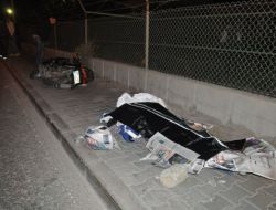 Kaldırıma Çarpan Motosikletin Sürücüsü Hayatını Kaybetti