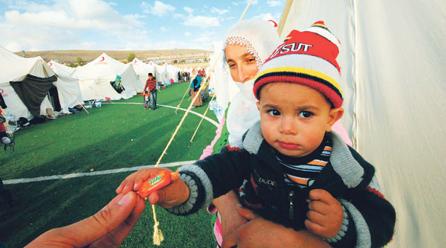 Van'da Hüzünlü Bayram