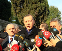 Barzani'ye 'mücadele' mesajı